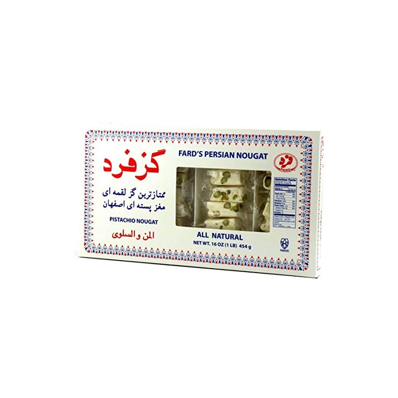 Persian Nougat (Gaz/Gas) In 1lb (16oz) Window Box