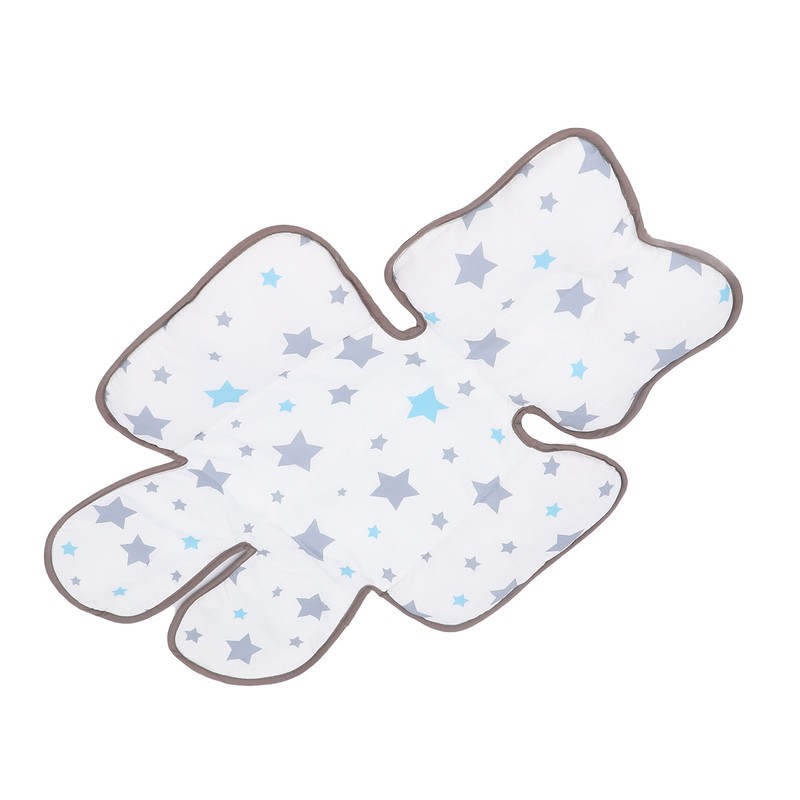 Baby Carriage Cushion Body Support Special Shaped Reduce Fatigue Washable