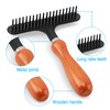 Narisley Carpet Rake, Carpet Groomer Rake, Restore Fluffiness and Softness