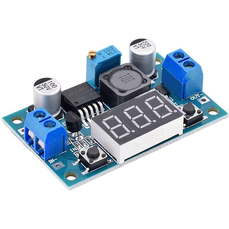 DUBEUYEW 2596S with LED Display Voltmeter Buck Converter DC-DC 4.0-40V