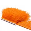 YEQIN 2 Yards Natural & Soft Ostrich Feathers Fringe Trims