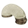 TheSafetyHouse Clear Flexible Ducting 8 in.x 25 ft. Flexduct Flex Duct