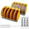 5 Inch Professional Sanding Discs Storage Bins - 10 Bins