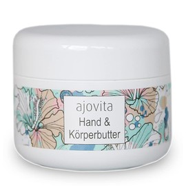 ajovita Hand- & Körperbutter Naturkosmetik | Bio Body Butter | mit Propolis | 45 ml Tiegel