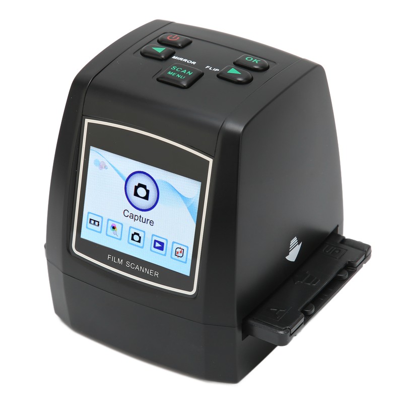 Film Scanner Digital 2.4inches Color LCD Screen Portable Picture Scanner