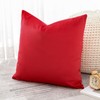 Artscope Luxury Velvet Cushion Covers Decorative Square Pillowcases Soft Solid