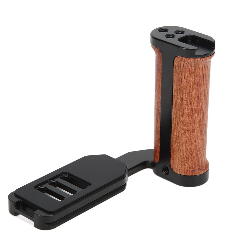 Universal L Shaped Quick Release Wooden Side Handle Stabilizer Quick