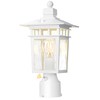 APOTO Dusk to Dawn Outdoor Post Lights, Waterproof Lamp Post