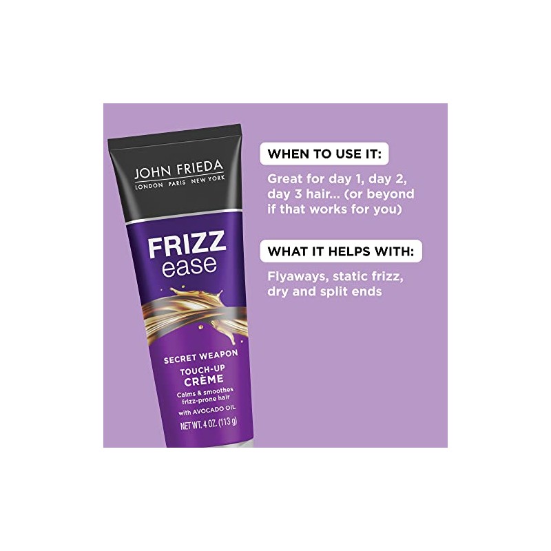 Frizz-Ease Style Creme Size 4z John Frieda Frizz-Ease Secret Weapon