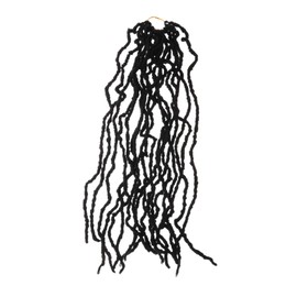TOVINANNA Synthetics Locs Crochet Hair Extensions 1 Piece Artificial Dreadlocks Comfortable Twist Braids for Women for Home Styling Parties and Travel