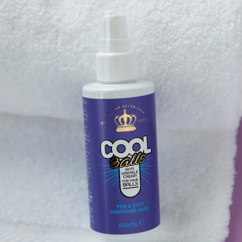 Cool Balls Anti Wrinkle Cream | Men's Moisturiser for Softer,
