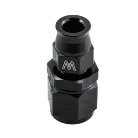 Tepilauda 3/8" Tube To Female 8AN Adapter Fitting Aluminum Black