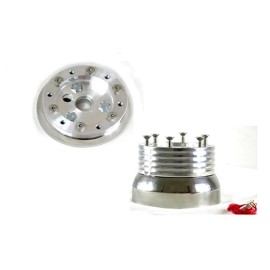 Forever Sharp 1965 - 1969 Ford Mustang Steering Wheel Adapter Six Hole for Nardi Pol. Billet
