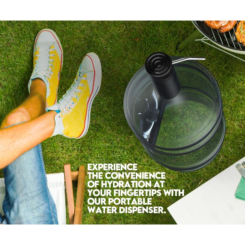 Portable Electric Water Dispenser, Universal USB-Charged Water Bottle Pump for