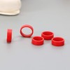 ONLYKXY 100 Pieces Silicone Cable Ties, Data Lines Silicone Cord