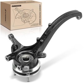 A-Premium Front Left Steering Knuckle & Wheel Bearing Hub Assembly Compatible with Hyundai Sonata & Kia Optima, 2002 2003 2004 2005, Driver Side