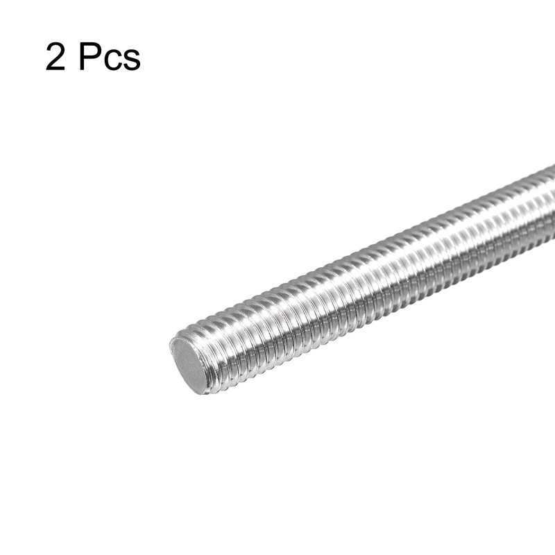 sourcing map Fully Threaded Rod M12 x 350mm 1.75mm Thread
