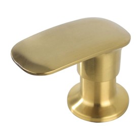 Heouty Sink Soap Dispenser, Brushed Gold Soap Dispenser for Kitchen Sink, Commercial Grade Liquid Dish Metal Sink Dispensers Pump with Large 17 oz Bottle