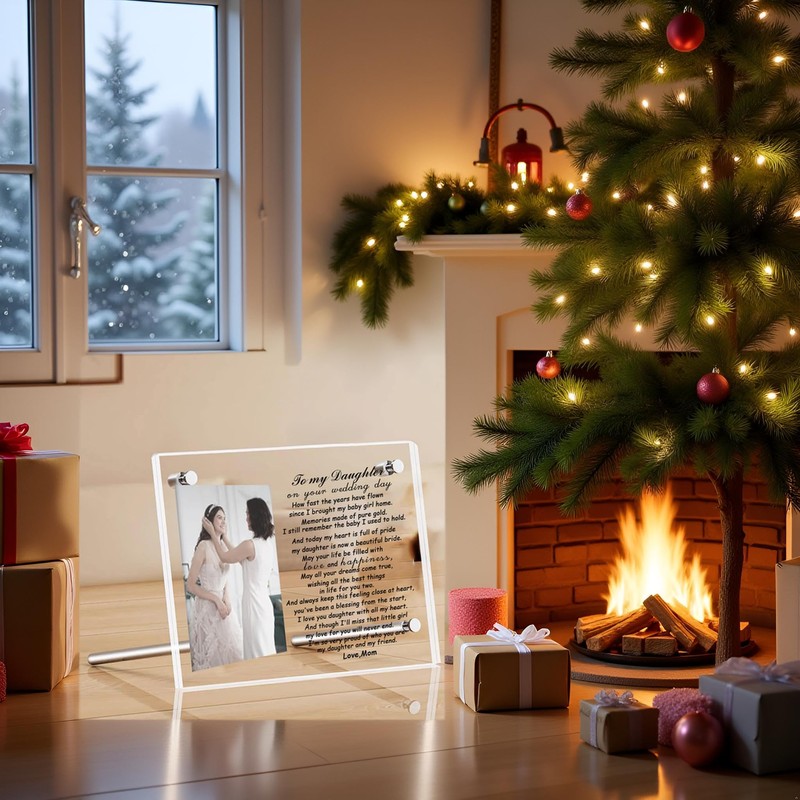 Daughter Gifts from Mom On Her Wedding Day,Bride Gift from