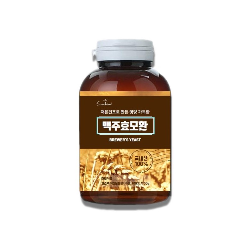 국내산 저온건조 맥주효모 환 150g Domestic Low-Temperature Dried Brewer's Yeast
