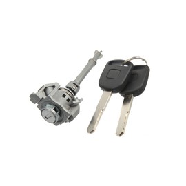 Partuto 1 Set Driver Side Door Lock Cylinder Set Kit with 2 Keys for Honda CRV 2012-2016 72185-T0A-A01 Replacement