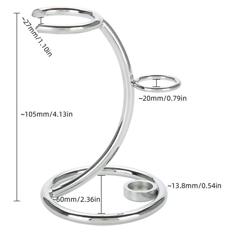Kaimeilai Razor Holder Stand for Men, Razor Brush Stand Holder