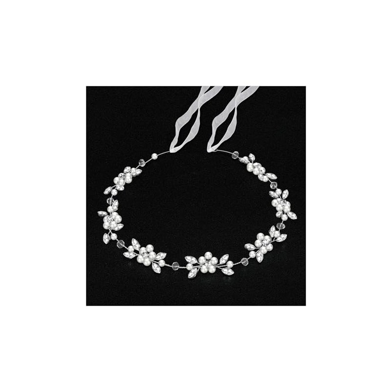 Mythya Bandas para el Cabello de Las Cristal Flores, Accesorios