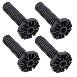 Spares2go Adjustable Leg Screw Foot for Candy Dishwasher CDI 1D952 CDI 1L949 CDI 1L949-07 (Pack of 4 Feet)