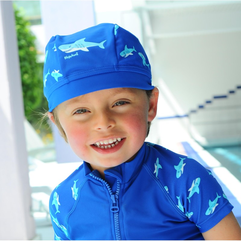 Playshoes Sun Protection Shark Boy's Headscarf Original Large(55 CM)