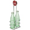 TableCraft Coca-Cola Salt and Pepper Shaker Set with Chrome Plated