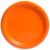 Unique 32252EU Eco-Friendly Paper Plates-23 cm-Orange Colour-16 Count (Pack of