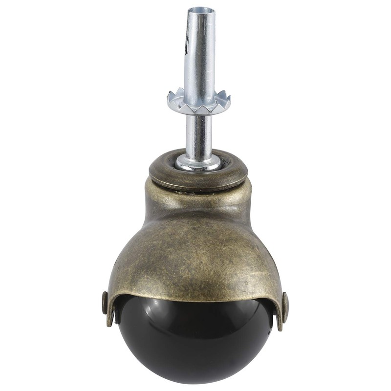 Artilife 4Pack Caster Wheels 2" Antique Copper Caster with 5/16"