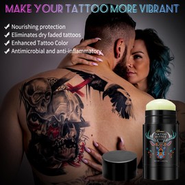 Tattoo Balm, Tattoo Aftercare Cream,suitable for new and old tattoo healing whitening agent color enhancement Tattoo Aftercare, natural ingredients Tattoo Cream.