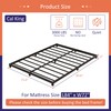 Nailsong 3 inch Cal King Bed Frame Low Profile, California