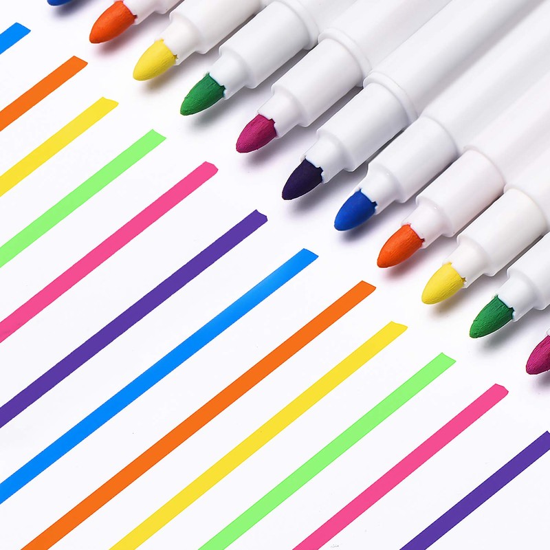 Outus 24 Pieces Neon Markers for Light up LED Board