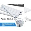 16x Radiator Pipe Cover White Radiator Guard Sleeves Central Heating