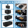 Sposuit Trunk Organizer with Insulated Leakproof Cooler Bag, 98L Collapsible