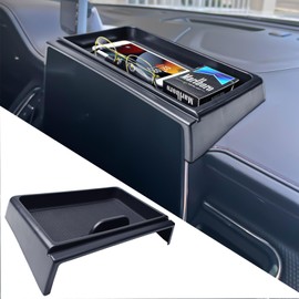 EDBETOS Dash Console Tray Compatible with 2021-2023 2024 Chevy Tahoe Suburban/GMC Yukon Accessories Dashboard Organizer Insert Center Console Box Sunglasses Holder (Not for Denali/Denali Ultimate)