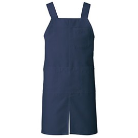 KAZEN Kazen Bib Apron H Type AP489-8 (Navy) Size: M