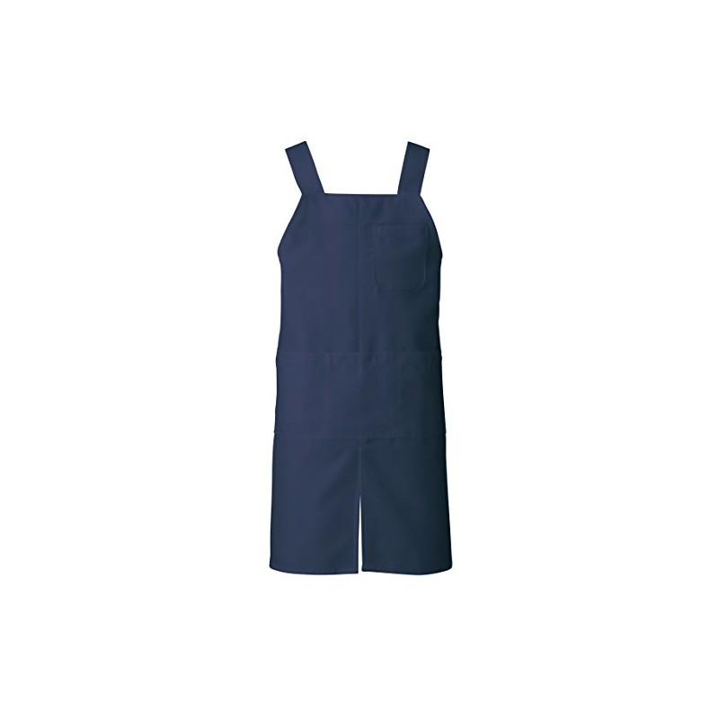 KAZEN Kazen Bib Apron H Type AP489-8 (Navy) Size: M