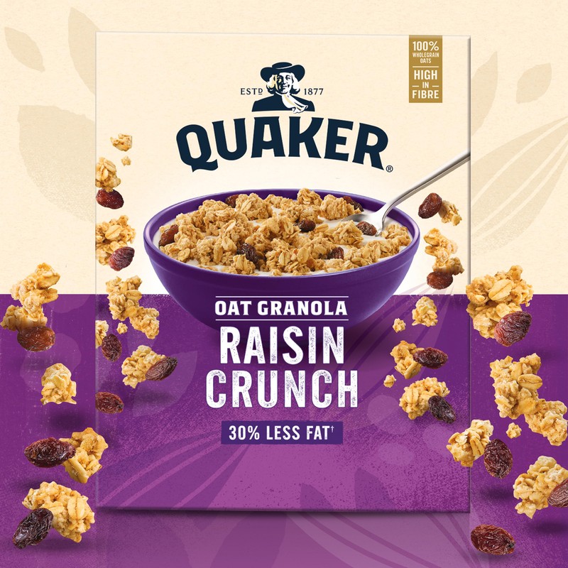 Quaker Oats Oat Granola Raisin, 500 g