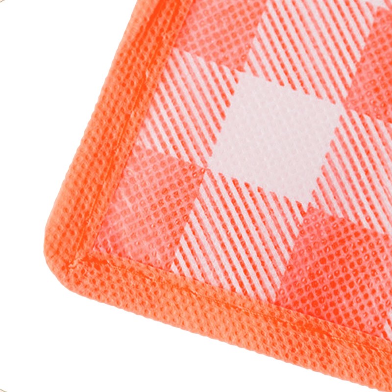 CHENGZI Thickened picnic mat outdoor lawn camping portable (Red)