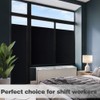 Mangobox Static Cling Total Blackout Window Film 100% Uv Blocking