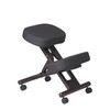 Ergonomic Knee Chair with Memory Foam Color: Espresso