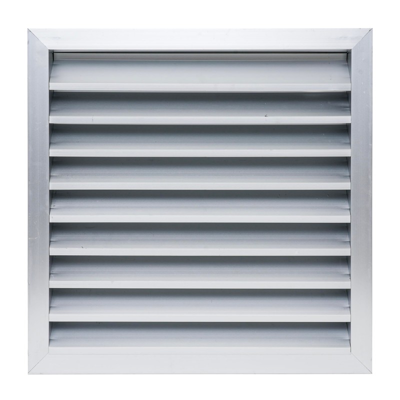 Fits 18x18 Wall Opening Anodized Aluminum Exterior Wall Vent by