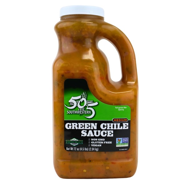 505 Southwestern Green Hatch Chile Foodservice 72 Ounce Bulk -