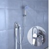 Wall Mounted Brass Exposed Shower Faucet with Control Valve Switch