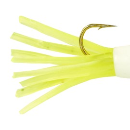 PowerBait Pre-Rigged Atomic Tubes White Chartreuse 1/32 oz