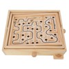 Adult Kid Wooden Educational Maze Brain Training Board Game Educational