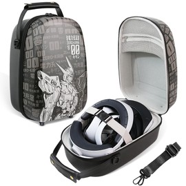 IGRL Carrying Case for PSVR2, Hard Shell Case Compatible with OculusMeta Quest VR Gaming Headset and Touch Controller, Anti-Drop, Waterproof  Lens... 